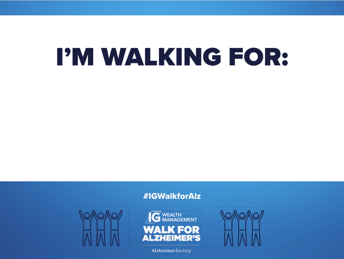 I'm Walking For